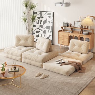 Individual Convertable Floor Couch Living Room Modular Sofa