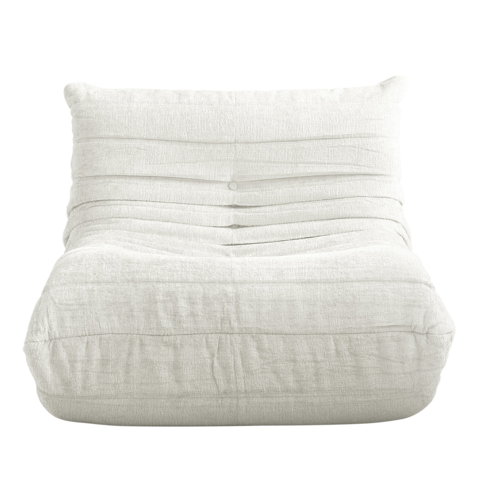 WEHOMZ Lazy Foam Sofa – Ergonomic Floor Couch in Chenille, Multiple Colors Available