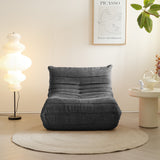 WEHOMZ Lazy Foam Sofa – Ergonomic Floor Couch in Chenille, Multiple Colors Available