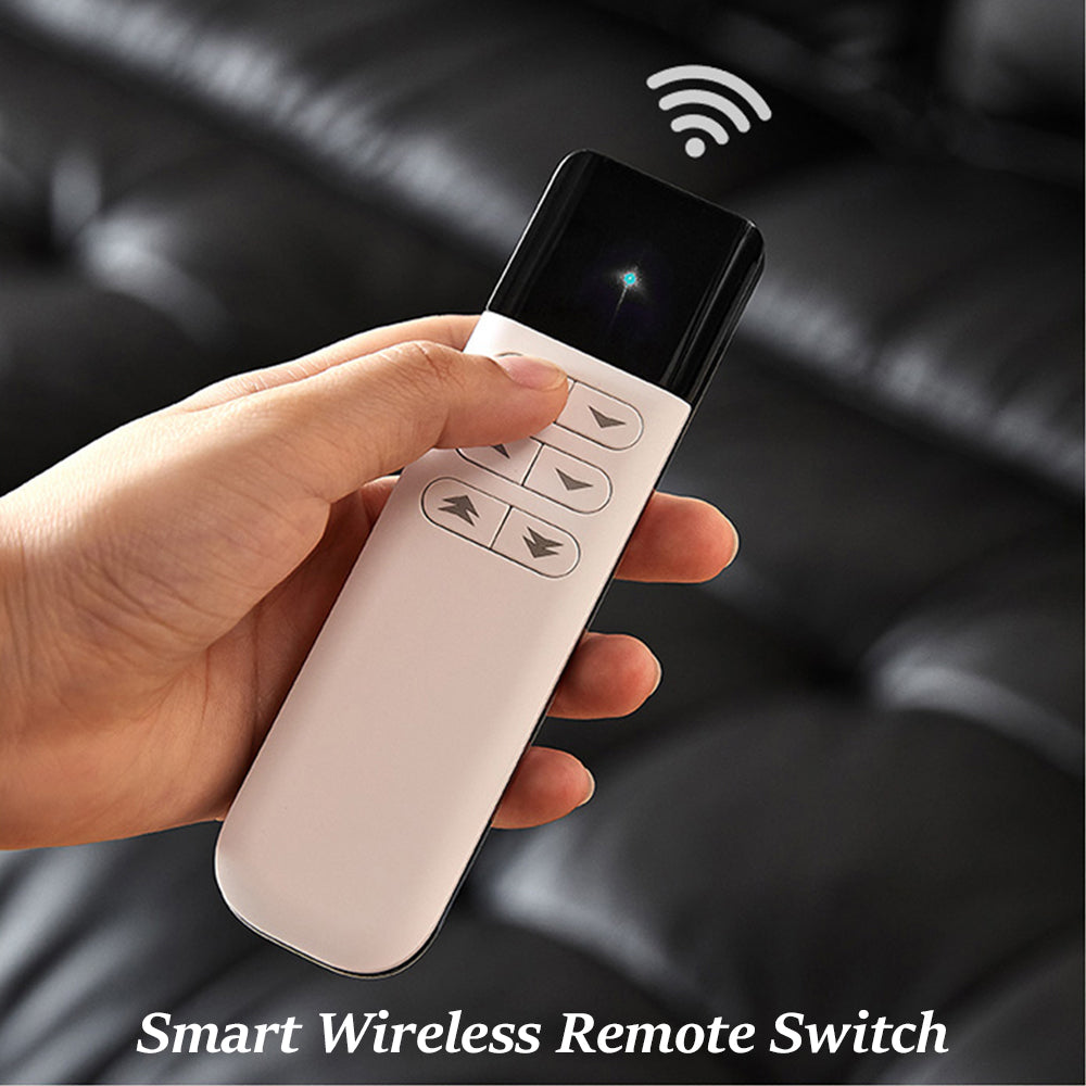 Smart Electric Leather Sofa Bed - Vintage Recliner, Black & Brown