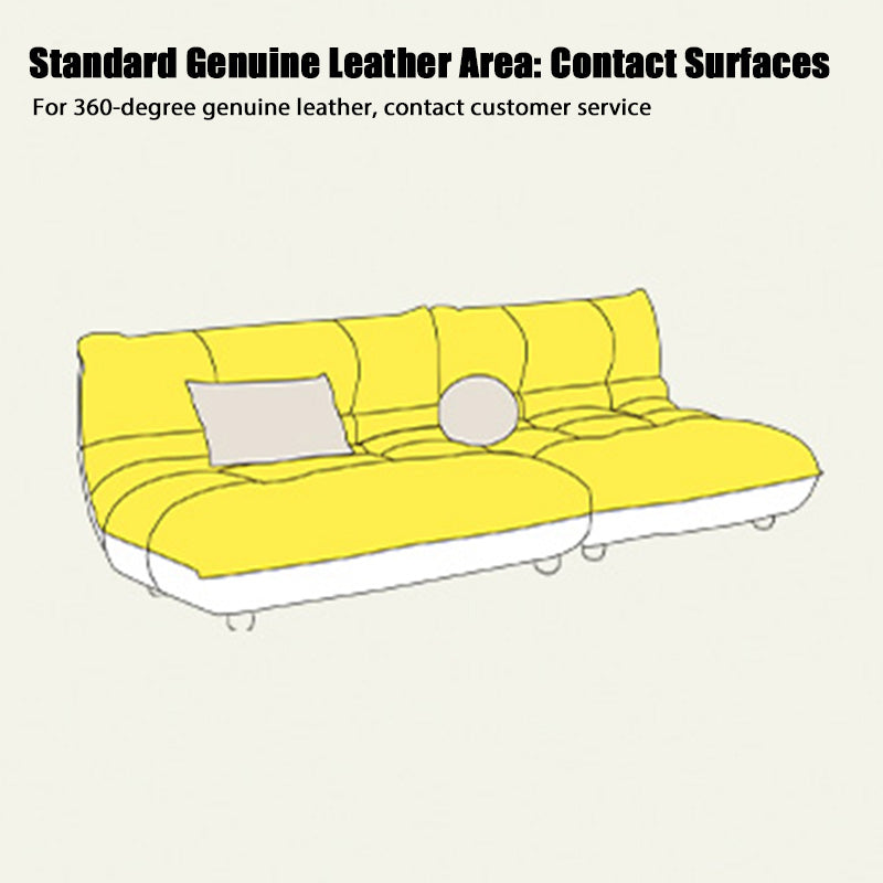 WEHOMZ Togo Style Black Eco-Leather Sleeper Sofa Bed without Arms