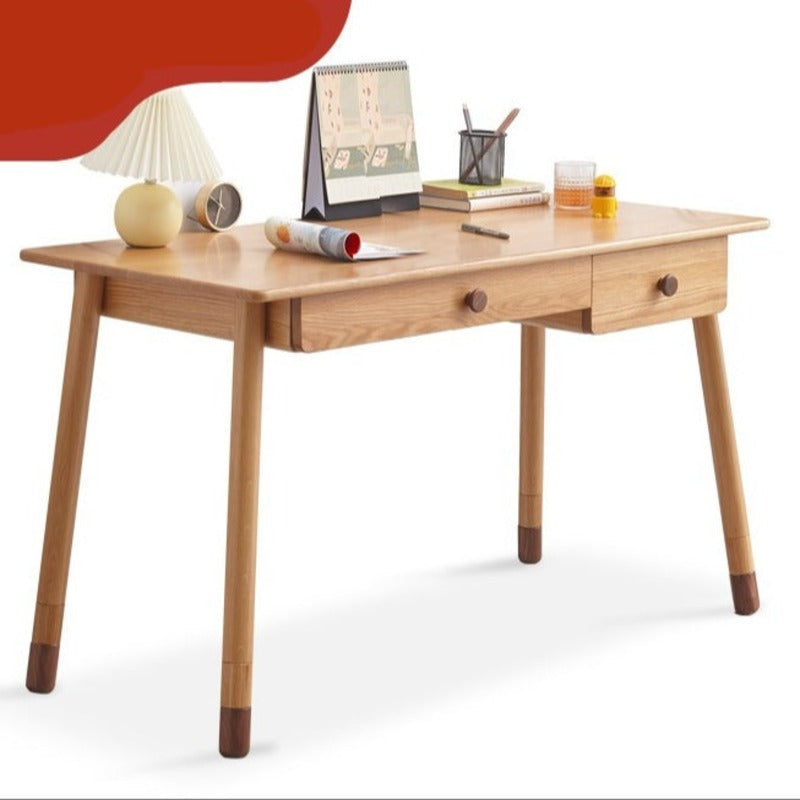 Oak solid Wood аdjustable Study Desk, Kids Kraft table Oak solid Wood