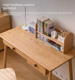 Oak solid Wood аdjustable Study Desk, Kids Kraft table Oak solid Wood