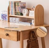 Oak solid Wood аdjustable Study Desk, Kids Kraft table Oak solid Wood