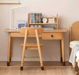 Oak solid Wood аdjustable Study Desk, Kids Kraft table Oak solid Wood
