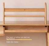 Oak solid Wood аdjustable Study Desk, Kids Kraft table Oak solid Wood