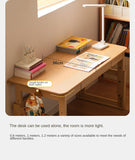 Beech Solid Wood Children's Study Lowered Table