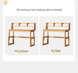 Beech Solid Wood Children's Study Lowered Table