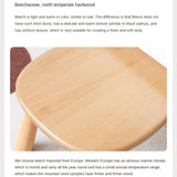 Beech Solid Wood Children's Study Lowered Table