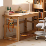 Beech Solid Wood Children's Study Lowered Table