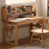 Mesa Baja de Estudio para Niños de Madera Maciza de Haya