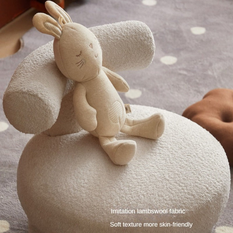 Lamb Velvet Kids Single Chair