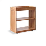 Oak Solid Wood Children's Bookshelf Storage Rack