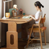 Beech Solid Wood Children's Adjustable Learning Chair.
