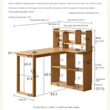 Beech Solid Wood Children's Corner Desk
