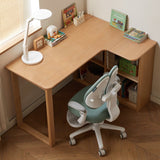 Beech Solid Wood Children's Corner Desk