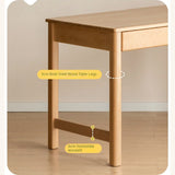 Beech Solid Wood, Solid Rubberwood Children's Desk