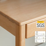 Beech Solid Wood, Solid Rubberwood Children's Desk
