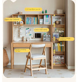 Beech Solid Wood, Solid Rubberwood Children's Desk