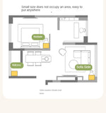 Beech, Rubber Solid Wood Children's Desk Bookshelf Integrated