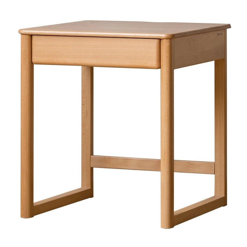 Beech, Rubber Solid Wood Children's Desk Bookshelf Integrated