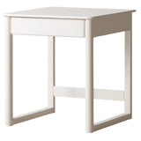 Beech, Rubber Solid Wood Children's Desk Bookshelf Integrated