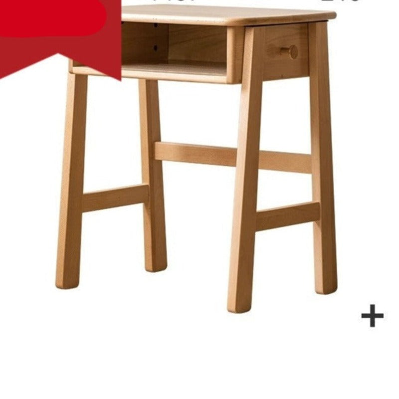 Beech Solid Wood Children's Small Desk