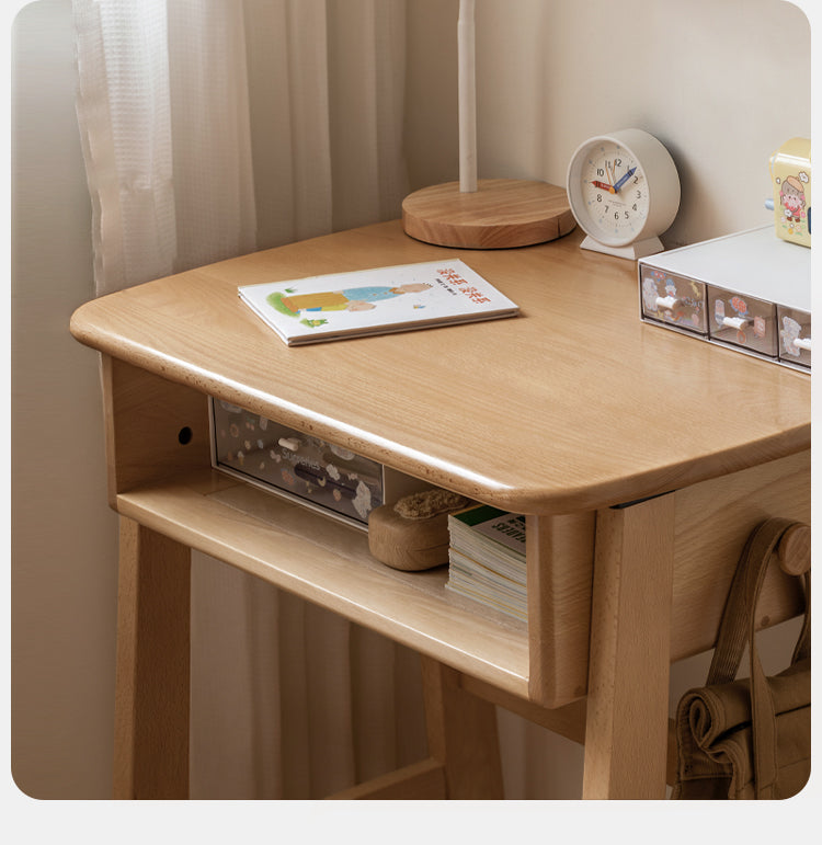 Beech Solid Wood Children's Small Desk