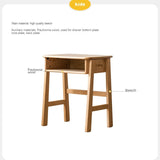 Beech Solid Wood Children's Small Desk