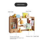Oak, Beech Solid Wood Shelf  Bookshelf