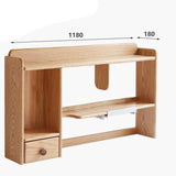 Oak, Beech Solid Wood Shelf  Bookshelf