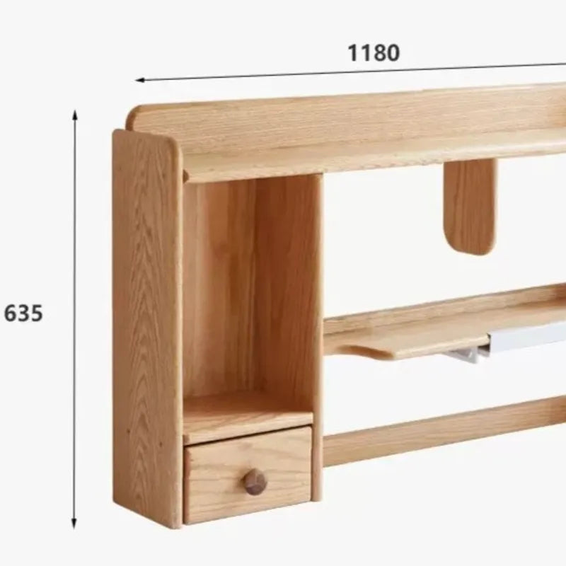 Oak, Beech Solid Wood Shelf  Bookshelf