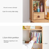 Oak, Beech Solid Wood Shelf  Bookshelf