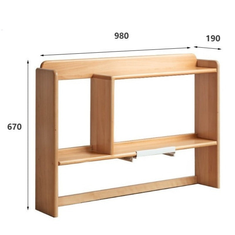 Oak, Beech Solid Wood Shelf  Bookshelf