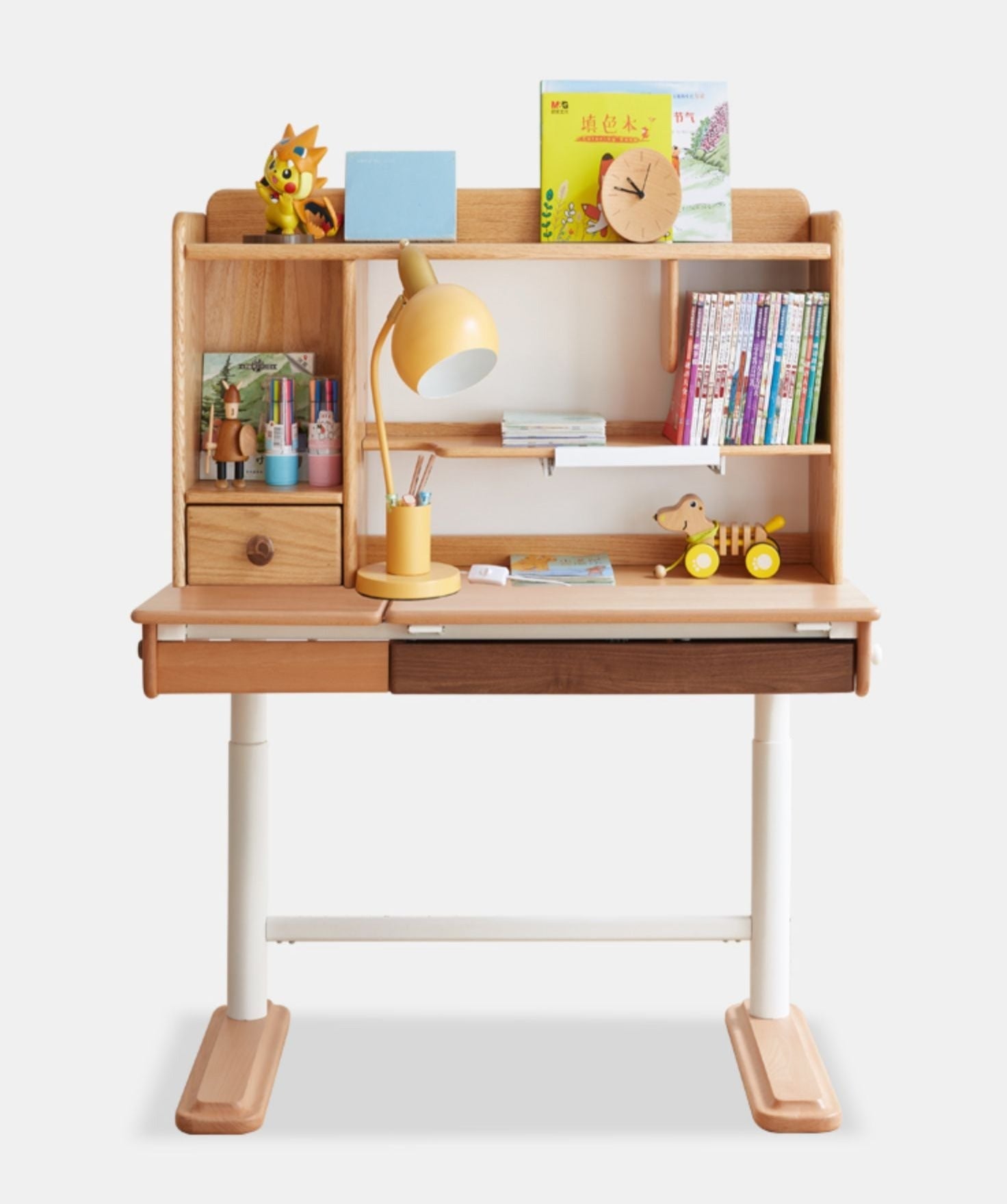 Oak, Beech Solid Wood Shelf  Bookshelf