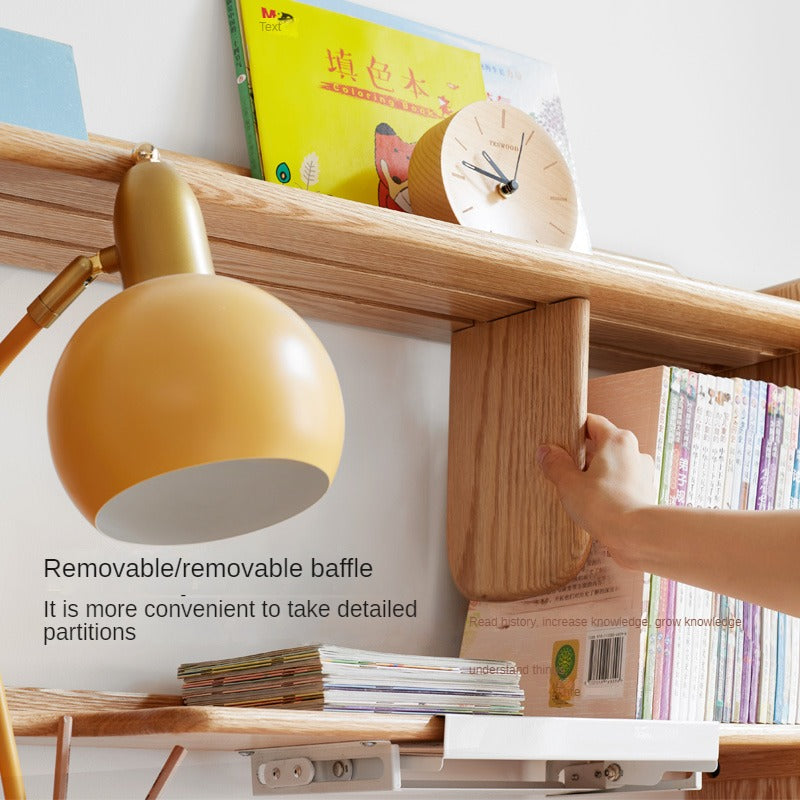 Oak, Beech Solid Wood Shelf  Bookshelf