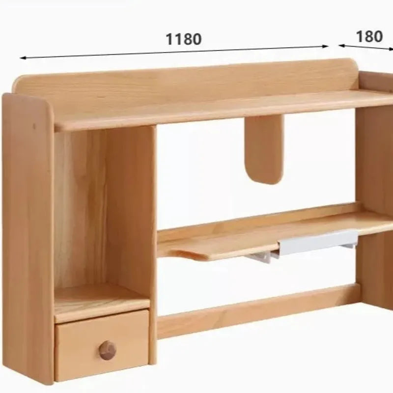Oak, Beech Solid Wood Shelf  Bookshelf