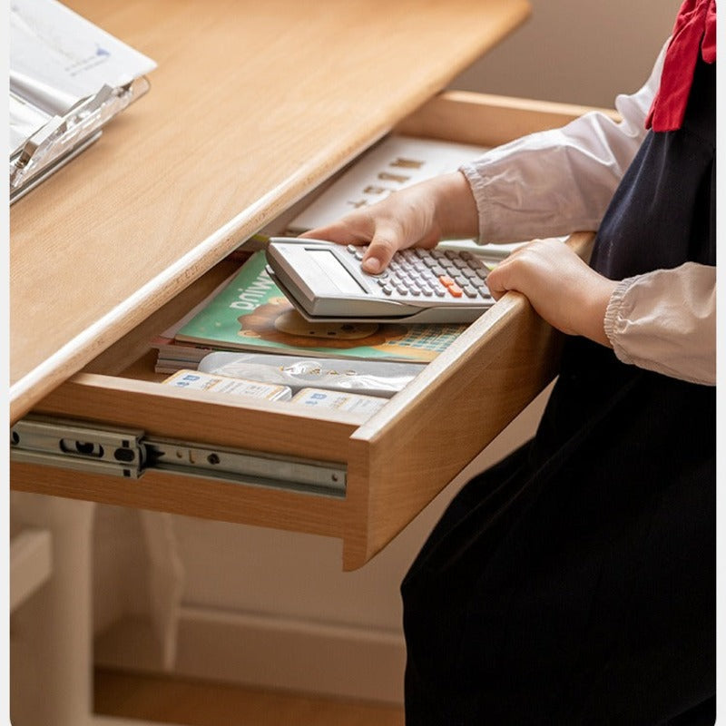 Beech Solid Wood Hand-Cranked Lifting Table Board Shelf  DIY