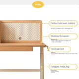 Beech Solid Wood Hand-Cranked Lifting Table Board Shelf  DIY