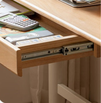 Beech Solid Wood Hand-Cranked Lifting Table Board Shelf  DIY