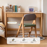 Beech Solid Wood Children's Large Desktop desk