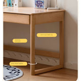 Beech Solid Wood Children's Large Desktop desk
