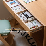 Beech Solid Wood Children's Large Desktop desk