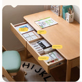 Beech Solid Wood Children's Large Desktop desk
