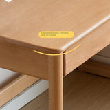 Beech Solid Wood Children's Large Desktop desk