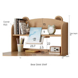 Beech Solid Wood Children's Liftable Study Table