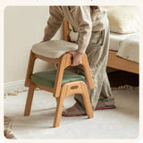 Beech Solid Wood Children's Stool