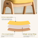 Beech Solid Wood Children's Stool