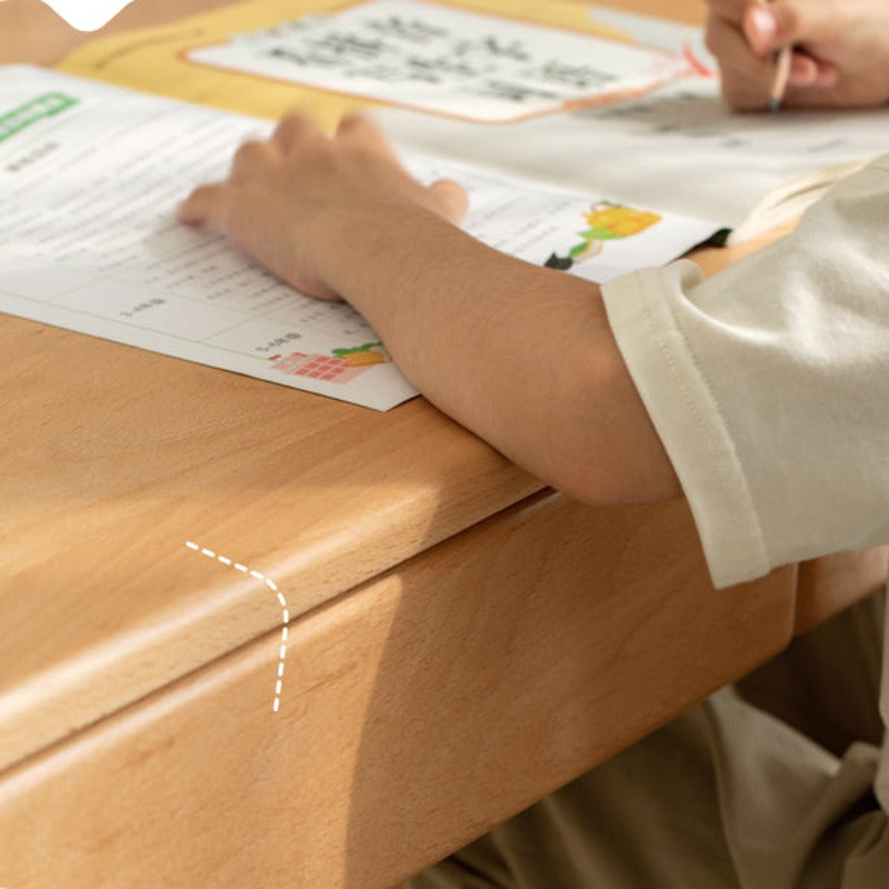 Beech Solid Wood Children's Study Desk