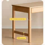 Beech Solid Wood Children's Study Desk